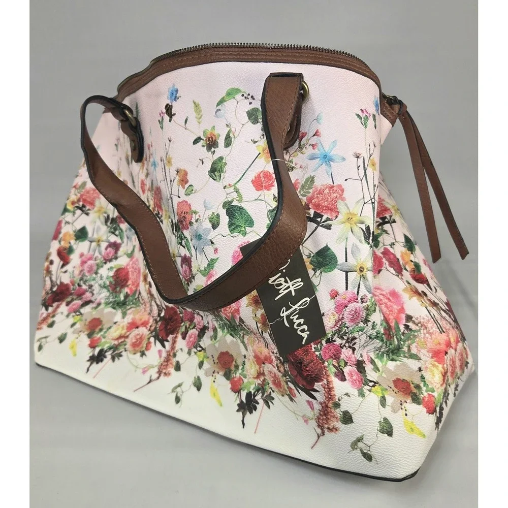 Elliott Lucca Laptop Bag Flowers Vinyl  FREE SHIPPING!!